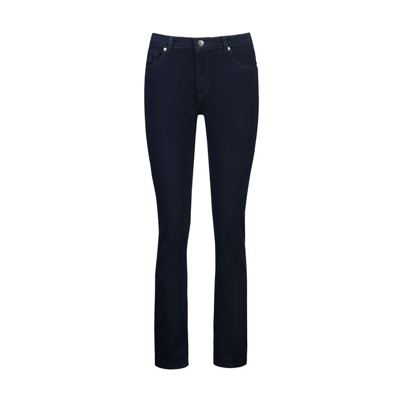 Vassalli Slim Leg Jean With Heavy Top Stitch image number 6